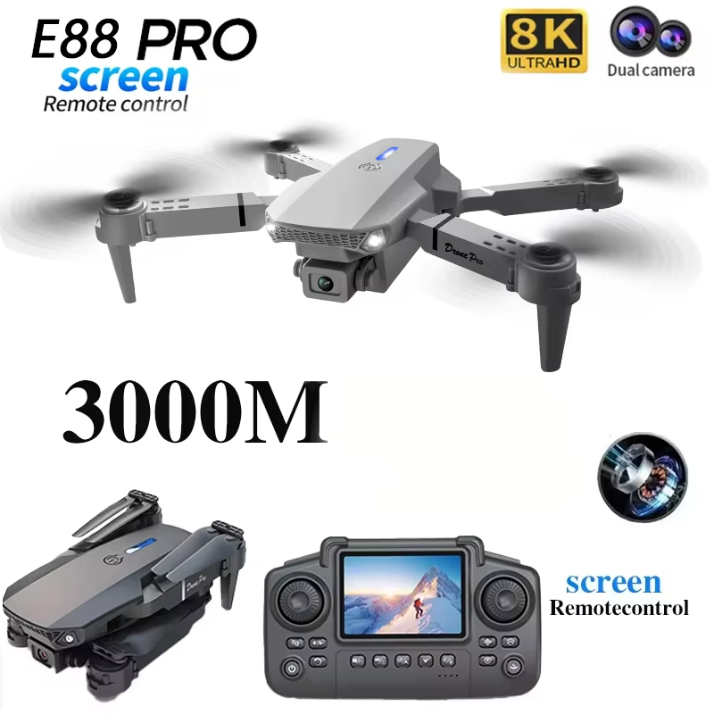 Drone Lidar - 2026 New E88 Drone 8K HD