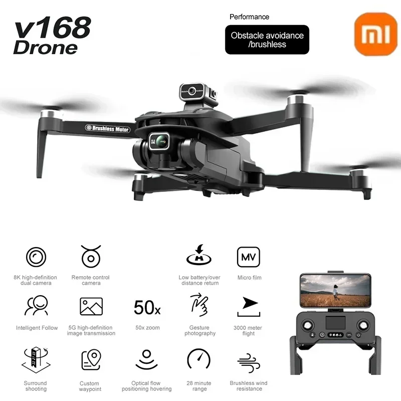 Original V168 GPS Drone Profes - Drone Surveying ulasan dan harga