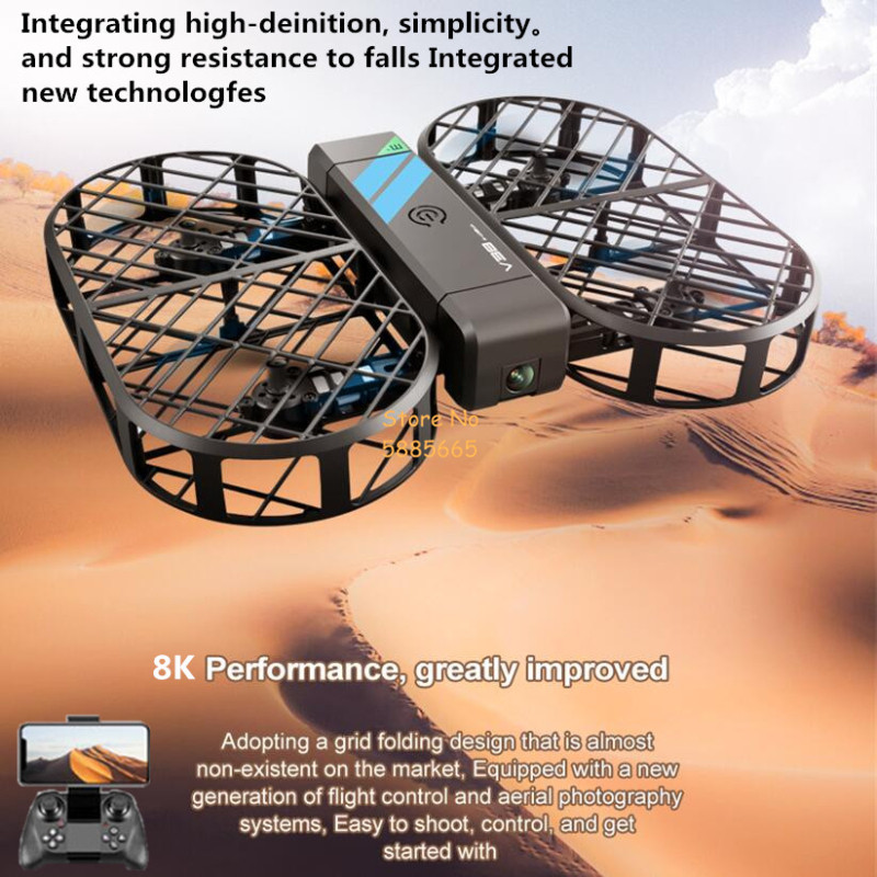 8K HD Camera 360° Protection O - Drone Lidar ulasan dan harga