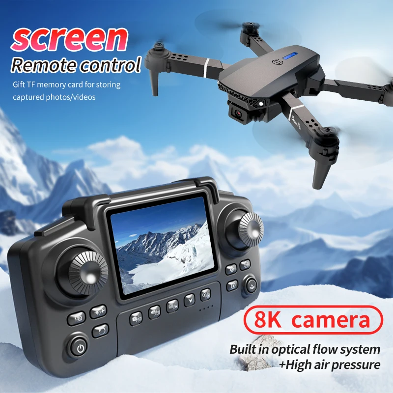 Professional E88 PRO Drone wit - Drone Surveying ulasan dan harga