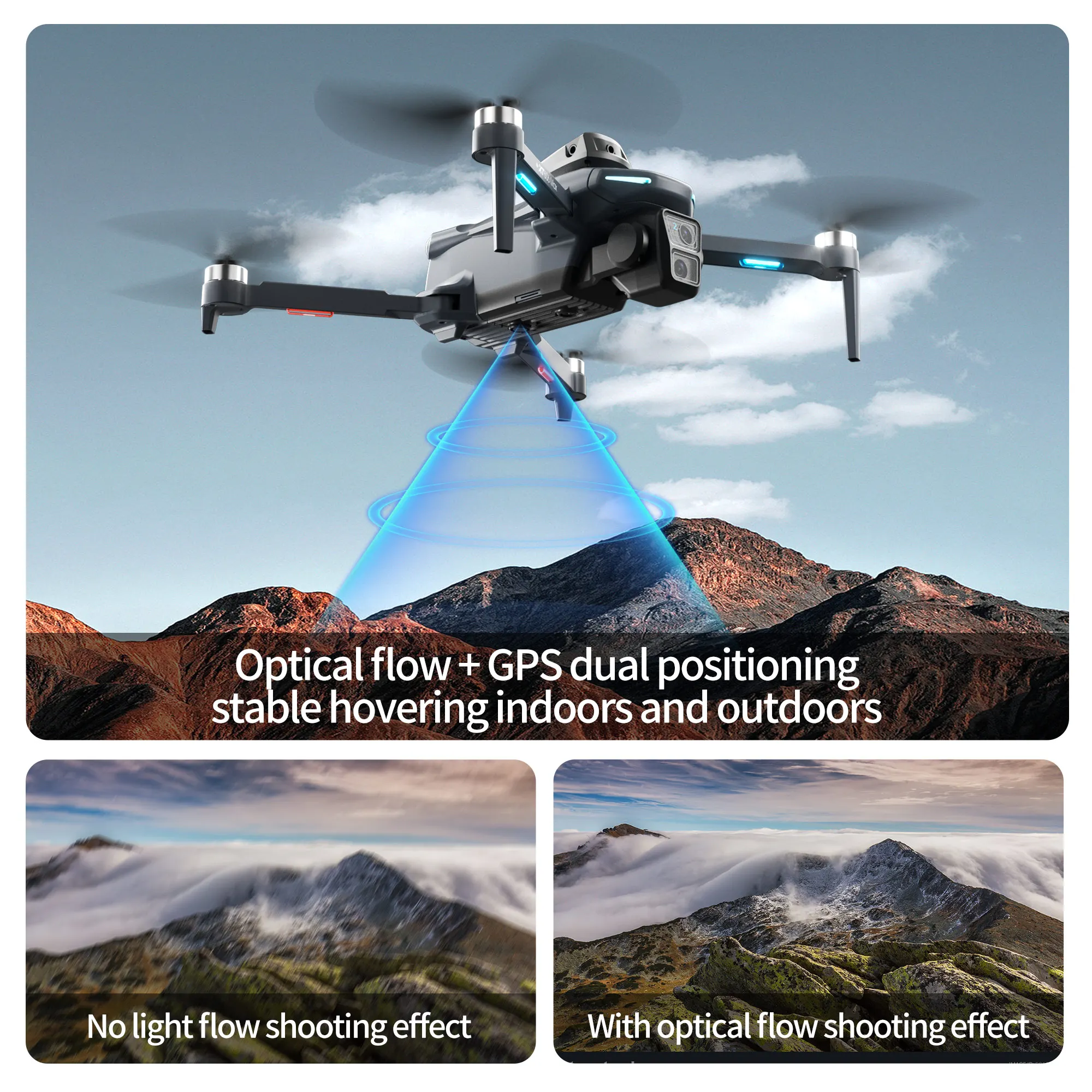 Original XT606 MAX GPS Drone 4 - Drone Lidar ulasan dan harga