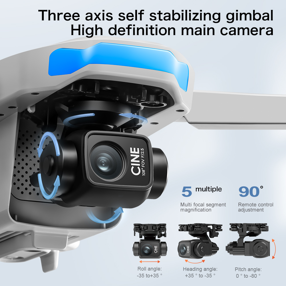 S-X1 MAX GPS Drone with 3-Axis - Drone Surveying ulasan dan harga