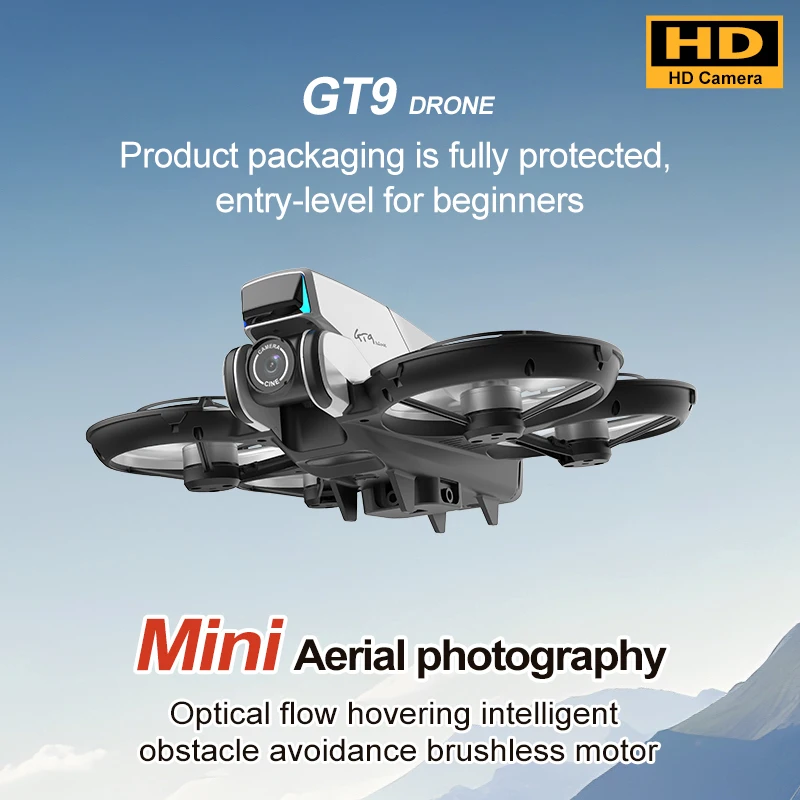 Original GT9 GPS Foldable RC D - Drone Lidar ulasan dan harga