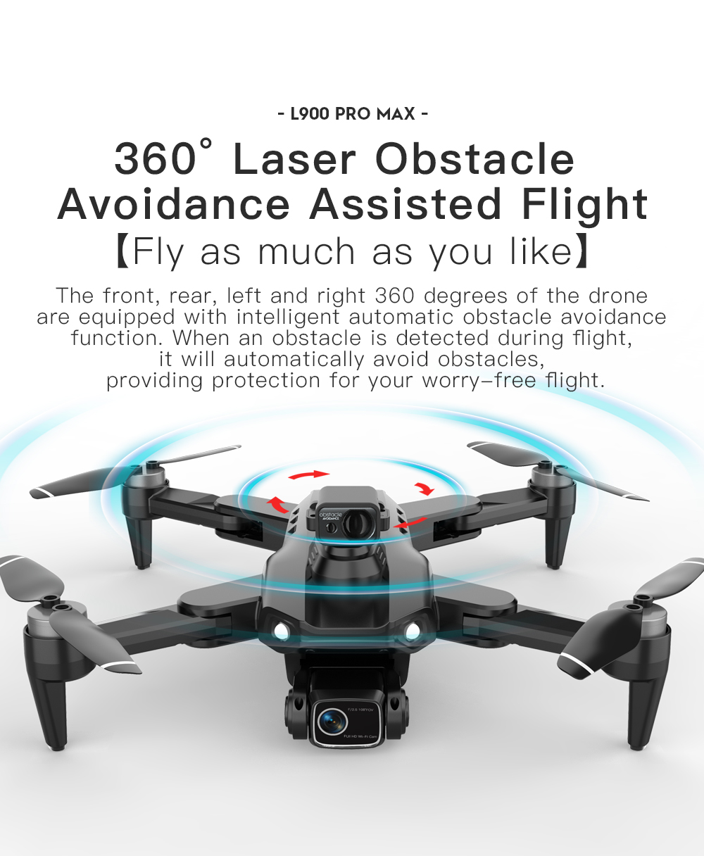 LYZRC L900 PRO MAX Laser obsta - Drone Lidar ulasan dan harga