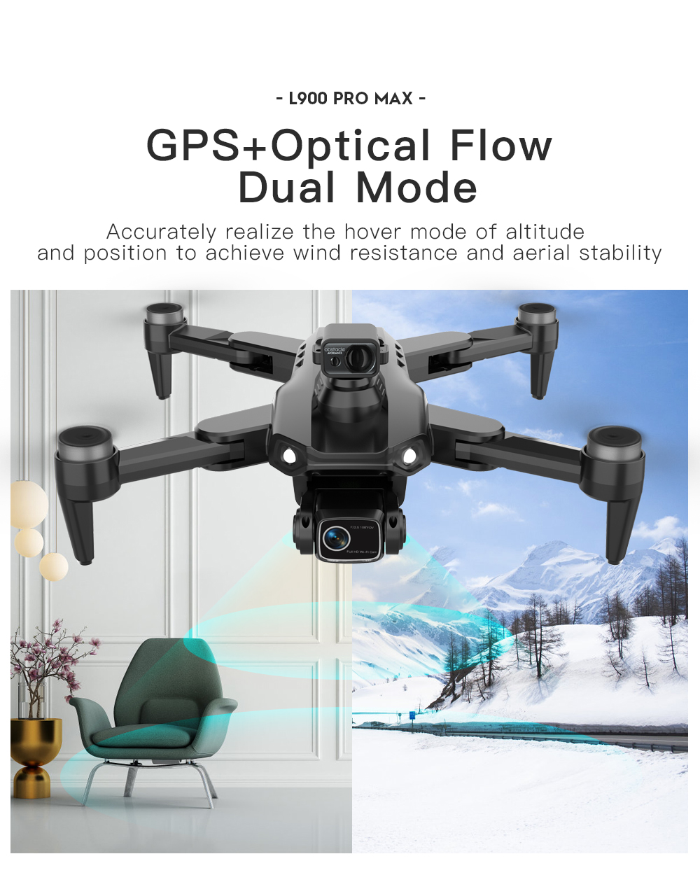 LYZRC L900 PRO MAX Laser obsta - Drone Lidar ulasan dan harga